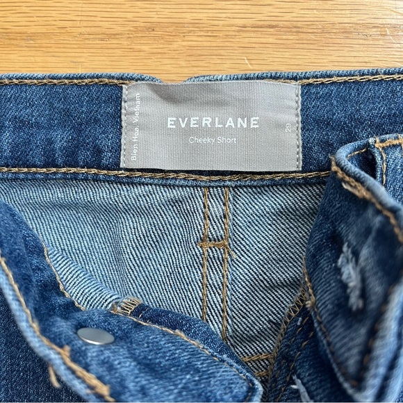 Everlane Cheeky Denim Shorts - Picture 2 of 4